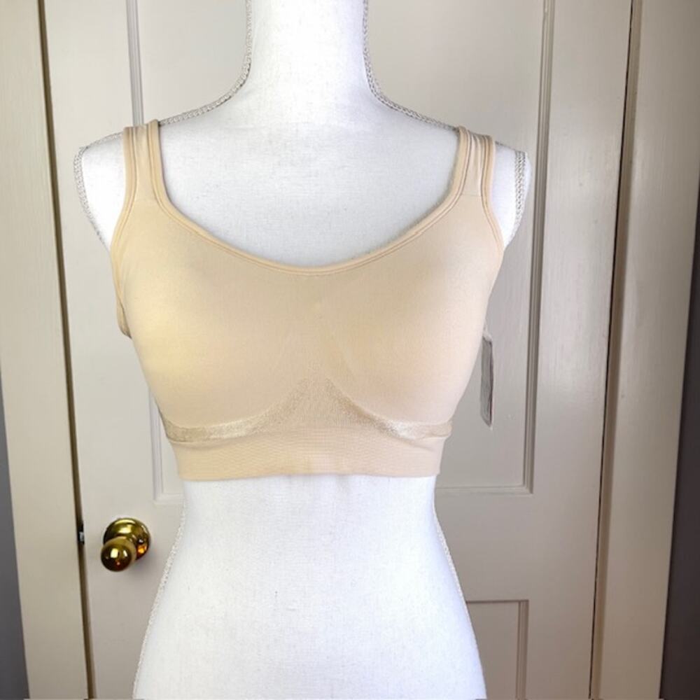 Underoutfit Nude Seamless Comfort Bras L Wireless Support Bundle 2pcs Set Basics